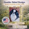Japanese Chin 1 Garden Flag