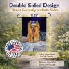Yorkie 1 Garden Flag