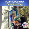 Corgi 11 - at the Cottage - Artwork House Flag