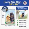 Brussels Griffon 2 Artwork House Flag