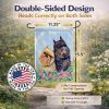 Brussels Griffon 3 Garden Flag