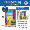 Pug  8 Artwork House Flag