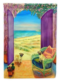 Pug 1 Garden Flag