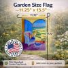 Corgi 3 Garden Flag