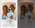 Papillon "Rose" Ceramic Nightlight