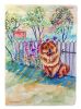 Chow Chow 2 Garden Flag