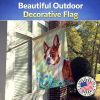 Boston Terrier 3 Artwork House Flag