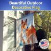 Basenji 1 House Flag