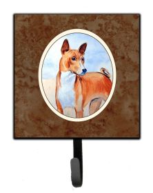 Basenji Artwork Leash or Key Holder