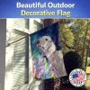 Bedlington Terrier House Flag