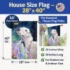 Bedlington Terrier House Flag
