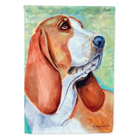 Basset Hound 2 House Flag