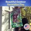 Great Dane 15 - Blue - Artwork House Flag