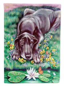 Great Dane 15 - Blue - Artwork House Flag