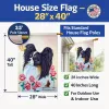 Papillon 12 Artwork House Flag