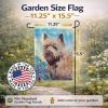 Cairn Terrier 1 Garden Flag