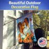 Papillon 4 Artwork House Flag