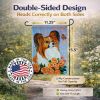 Papillon 6 Garden Flag