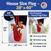 Jack Russell Terrier 1 Artwork House Flag
