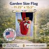 Jack Russell Terrier 2 Garden Flag