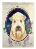 Soft Coated Wheaten Terrier Artwork House Flag