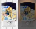 Great Dane - Fawn - Natural Ears - Ceramic Nightlight