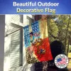 Pug 4 with Lady Artwork House Flag