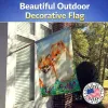 Pomeranian 4 Artwork House Flag