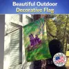 Schipperke and puppy  Artwork House Flag