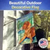 Vizsla 1  Artwork House Flag