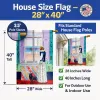 Schipperke 2 with Lady Artwork House Flag