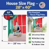 Schipperke 3 with Lady Artwork House Flag