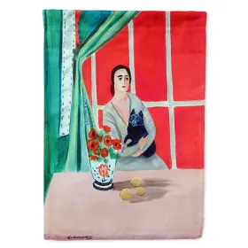 Schipperke 3 with Lady Artwork House Flag