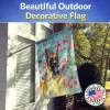Great Dane 35 - Fawn - Artwork House Flag