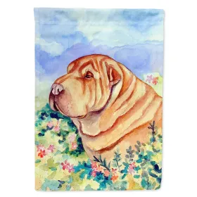 Shar Pei 2 Artwork House Flag