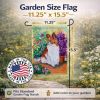 Papillon 9 Garden Flag