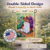 Papillon 9 Garden Flag
