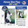 Great Dane 22  - Harlequin - Artwork House Flag