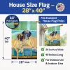 Great Dane 26 Artwork House Flag