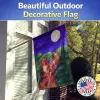 Pug - Trick or Treat Halloween - Artwork House Flag