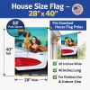 Great Dane 28 - with Mona Lisa Artwork House Flag