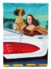 Great Dane 28 - with Mona Lisa Artwork House Flag