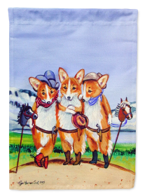 Corgi - Cowboy 2 Artwork House Flag