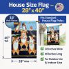 Corgi 8 Go Team Artwork House Flag