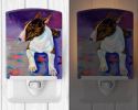 Bull Terrier Ceramic Nightlight