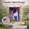 Bull Terrier 1 Garden Flag