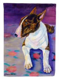 Bull Terrier 1 Garden Flag
