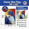 Australian Shepherd 24 House Flag