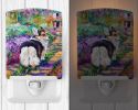 Corgi "Garden Path" Ceramic Nightlight