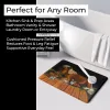 Corgi Snuggles the pony Bathroom/Kitchen Mat